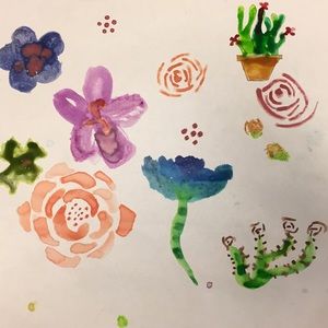 Watercolor paintings